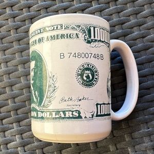 Million Dollar Mug. $1,000,000 Coffee Mug. Inflation at itβs best π₯°